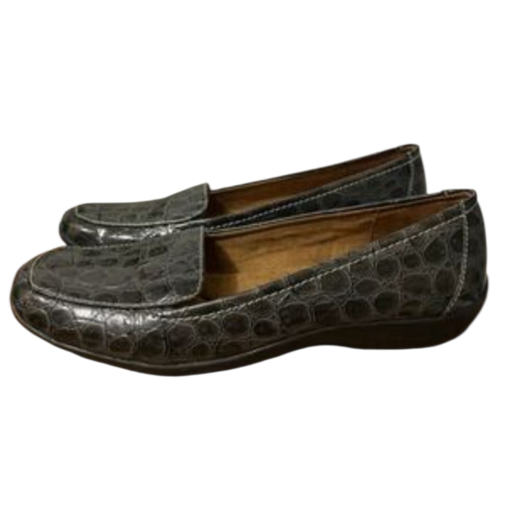 Natural Soul Patent Faux Leather Loafer